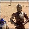 Star Wars. Episodio II. El ataque de los clones : foto Anthony Daniels, George Lucas, Kenny Baker