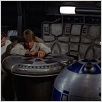 Star wars: Episodio IV - Una nueva esperanza (La guerra de las galaxias) : foto Anthony Daniels, Carrie Fisher, George Lucas, Kenny Baker, Mark Hamill