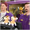 Clerks II : foto Brian O'Halloran, Jeff Anderson, Kevin Smith