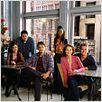 Felicity : foto Amanda Foreman, Greg Grunberg, Keri Russell, Scott Foley, Scott Speedman