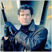 El mañana nunca muere : foto Ian Fleming, Pierce Brosnan, Roger Spottiswoode