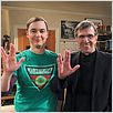 Big Bang : foto Jim Parsons, Leonard Nimoy