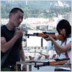 Ella, una joven china : foto Lu Huang, Xiaolu Guo