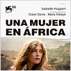 Una mujer en África : cartel