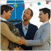 The New Normal : foto Andrew Rannells, John Benjamin Hickey, Justin Bartha