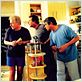 Tres solteros y un biberón 18 años después : foto André Dussollier, Michel Boujenah, Roland Giraud