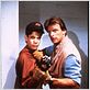 V : foto Marc Singer, Nicky Katt