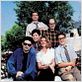 Foto Adam Biesk, Corey Feldman, David Kaufman, Farrah Forke, Peter Scolari