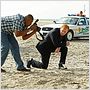 Foto David Caruso, Omar Benson Miller