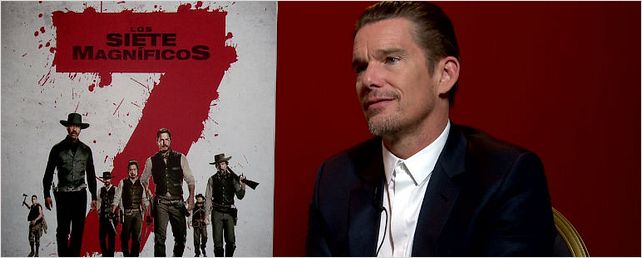 Ethan Hawke ('Los siete magníficos'): "Trabajar con Denzel Washington y Antoine Fuqua fue una de las mejores experiencias de mi vida" Ethan Hawke ('Los siete magníficos'): "Trabajar con Denzel Washington y Antoine Fuqua fue una de las mejores experiencias de mi vida"