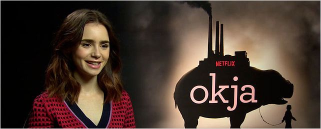 Lily Collins de 'Okja': "Esta película te toca realmente el corazón y te hace llorar en momentos que no esperas" Lily Collins de 'Okja': "Esta película te toca realmente el corazón y te hace llorar en momentos que no esperas"