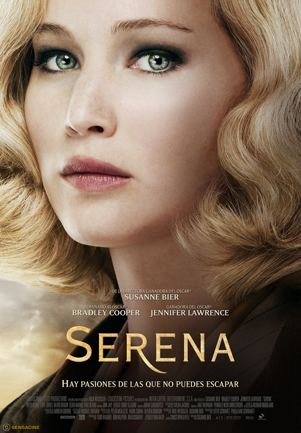 ... Serena transcurre en Carolina del Norte, en 1929, donde los recién casados George (Bradley Cooper) y Serena Pemberton (Jennifer Lawrence) se mudan para ... - 555028