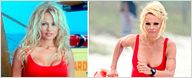 Pamela Anderson vuelve a ponerse el bañador rojo de 'Los vigilantes de la playa'