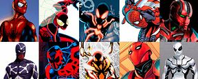Todos los trajes de Spider-Man Todos los trajes de Spider-Man