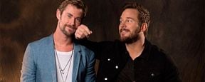 Chris Pratt y Chris Hemsworth son el 'bromance' definitivo Chris Pratt y Chris Hemsworth son el 'bromance' definitivo