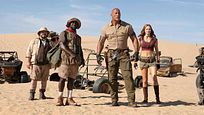 'Jumanji: Siguiente nivel': Dwayne Johnson y Kevin Hart chinchaban a Karen Gillan imitando su acento escocés 'Jumanji: Siguiente nivel': Dwayne Johnson y Kevin Hart chinchaban a Karen Gillan imitando su acento escocés