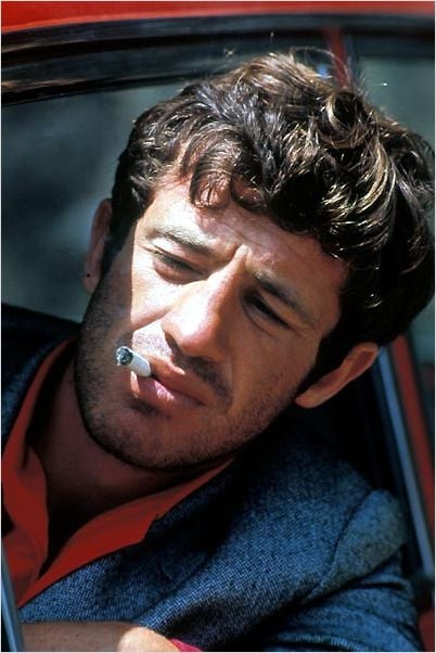 Pierrot el loco : Foto Jean-Luc Godard, Jean-Paul Belmondo