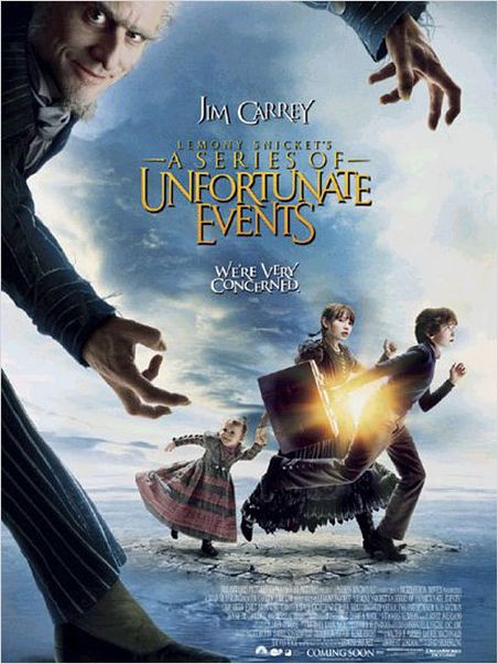 Una serie de catastróficas desdichas de Lemony Snicket : cartel Brad Silberling, Jim Carrey