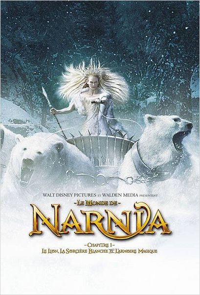 Las crónicas de Narnia: El león, la bruja y el armario : cartel Andrew Adamson, Tilda Swinton