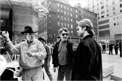 La sombra del Diablo : foto Alan J. Pakula, Brad Pitt, Harrison Ford