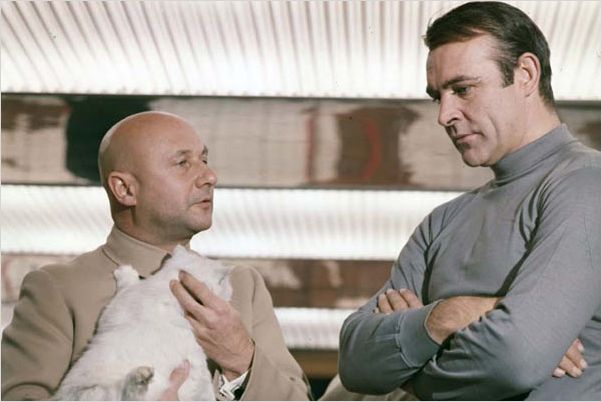 Sólo se vive dos veces : foto Donald Pleasence, Ian Fleming, Lewis Gilbert, Sean Connery