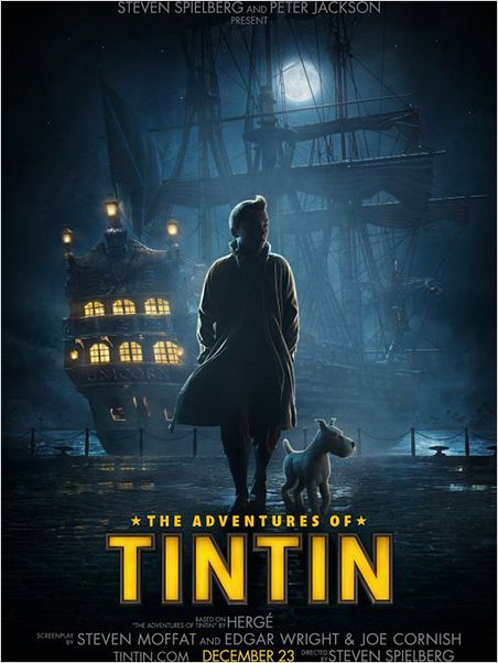 Las aventuras de Tintín: El secreto del unicornio : cartel
