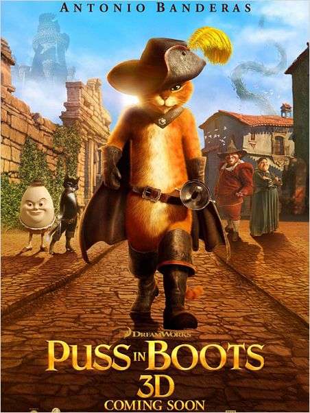 El gato con botas : cartel