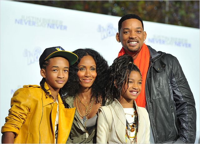 Justin Bieber: Never Say Never : Foto Jada Pinkett Smith, Jaden Smith, Jon M. Chu, Will Smith, Willow Smith
