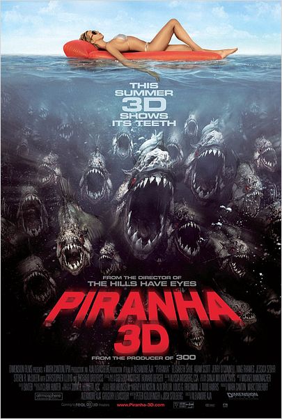Piraña 3D : cartel