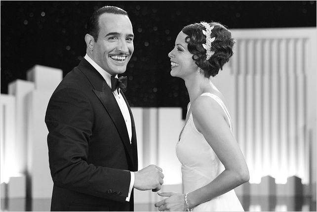 The Artist : foto Bérénice Bejo, Jean Dujardin, Michel Hazanavicius