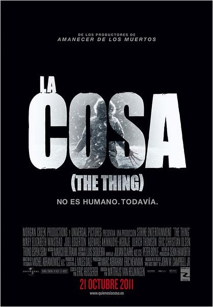La cosa (The Thing) : cartel