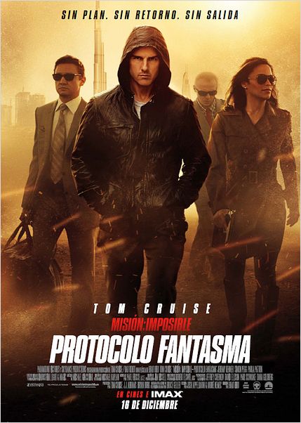 Misión: Imposible. Protocolo fantasma : cartel