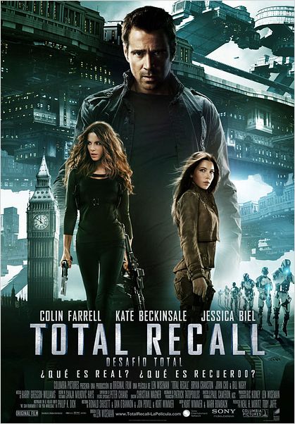 Total Recall (Desafío total) : cartel