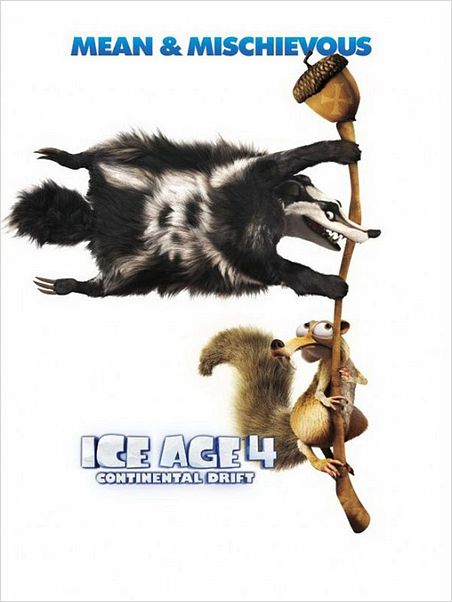 Ice Age 4: La formación de los continentes : cartel
