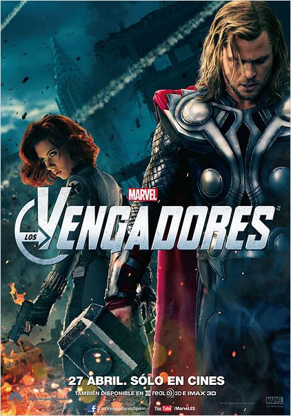 Marvel Los Vengadores : cartel