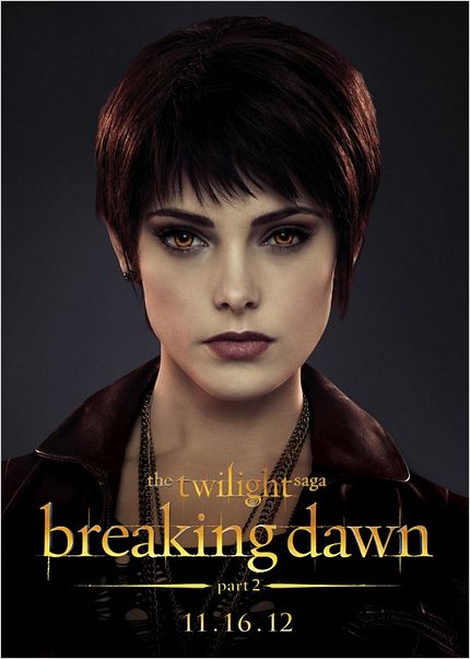 La saga Crepúsculo: Amanecer - Parte 2 : cartel Ashley Greene