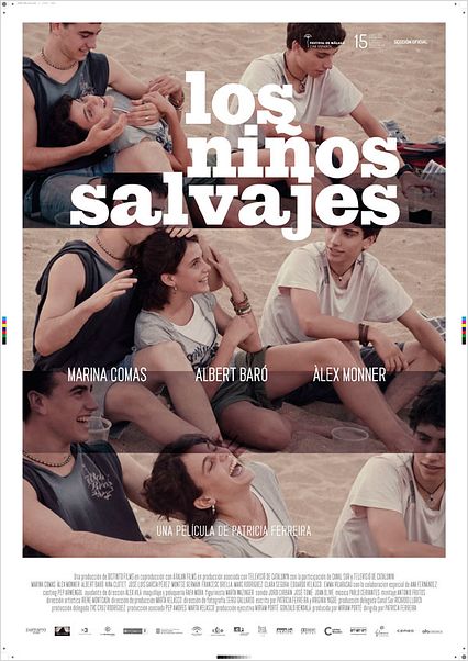 Los niños salvajes : cartel