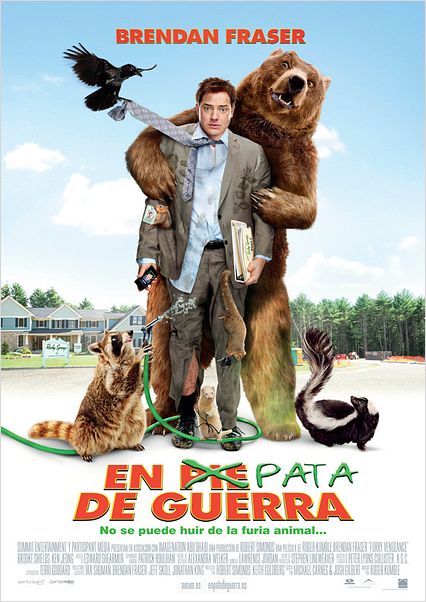 En pata de guerra : cartel