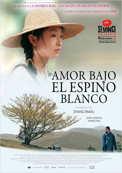 Amor bajo el espino blanco : cartel