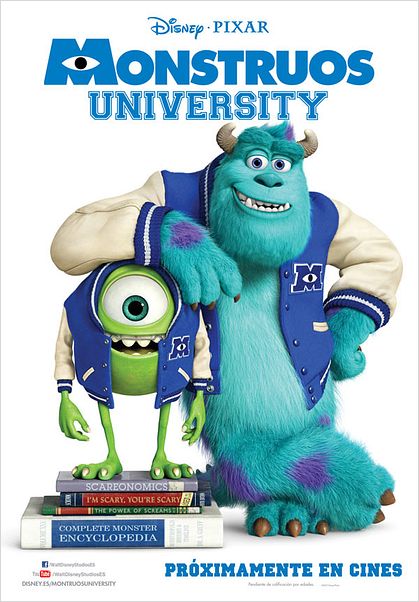 Monstruos University : Cartel