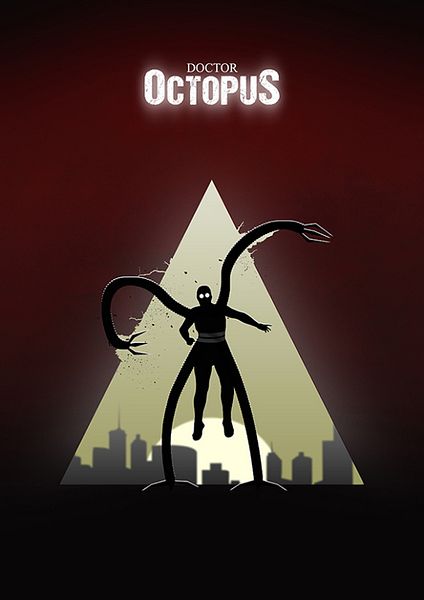 Doctor Octopus Mira Estos Pósters Fan Made Minimalistas De Los Personajes De Marvel Álbum