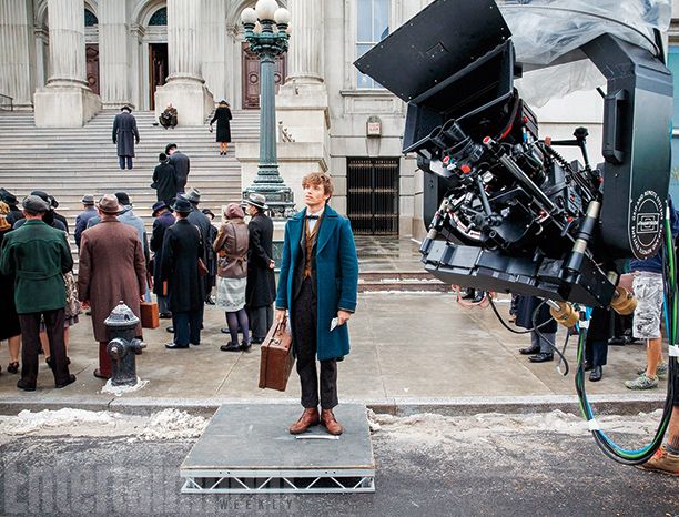 Eddie Redmayne (Newt Scamander).