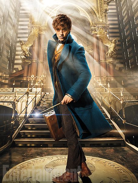 Eddie Redmayne (Newt Scamander).
