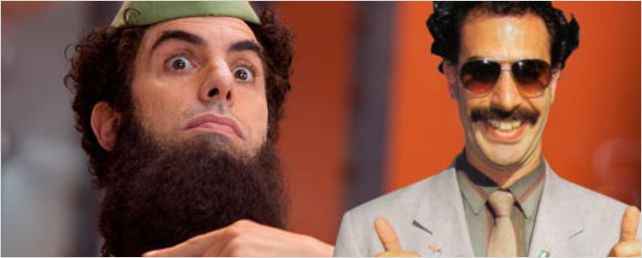 Los mil y un rostros de Sacha Baron Cohen