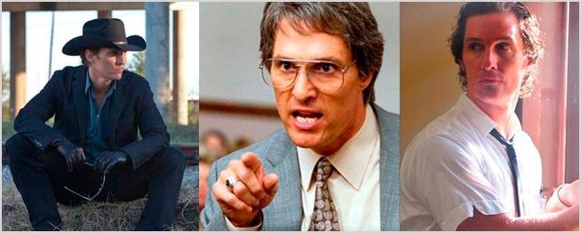 7 nuevas caras de Matthew McConaughey