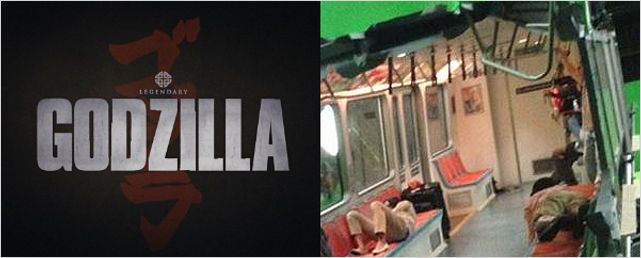 ¡El nuevo 'Godzilla' destruye un vagón de metro!